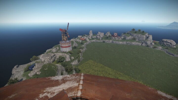 Rust Raidable Base Event Islands + Barge Prefabs