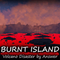 Explore the Burnt Island: Volcano Disaster Custom Rust Map