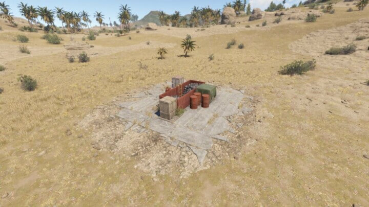 Rust Bundle of 15 places to build a base Prefabs