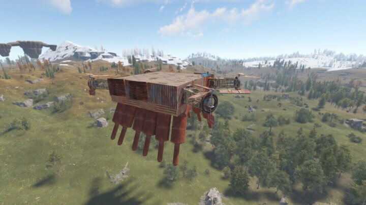 Rust Bundle of 15 places to build a base Prefabs