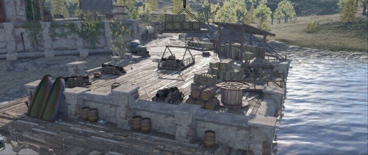 Rust Timber Bay | Medieval Harbour Monument All Products