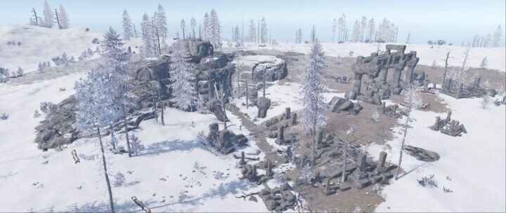 Rust Ice Warriors Lair | Fantasy Monument All Products