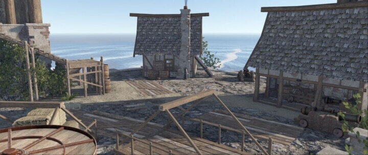 Rust Timber Bay | Medieval Harbour Monument All Products