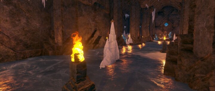 Rust Ice Warriors Lair | Fantasy Monument All Products