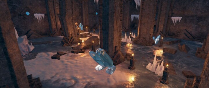 Rust Ice Warriors Lair | Fantasy Monument All Products