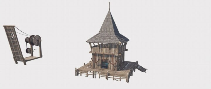 Rust Medieval Asset Pack Prefabs
