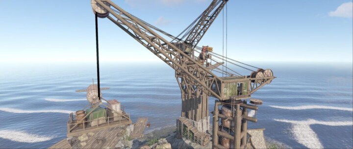 Rust Timber Bay | Medieval Harbour Monument All Products