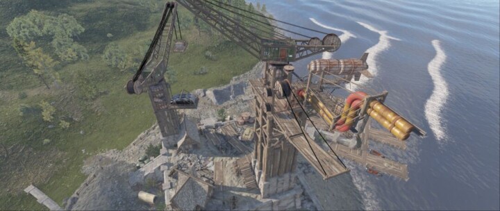 Rust Timber Bay | Medieval Harbour Monument All Products