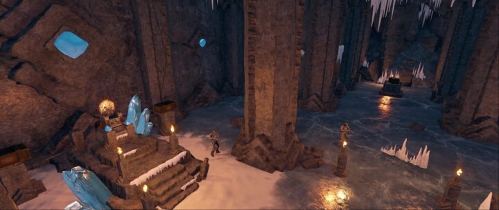 Rust Ice Warriors Lair | Fantasy Monument All Products