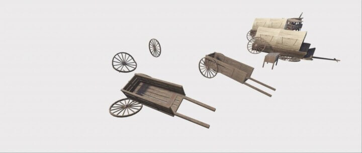 Rust Medieval Asset Pack Prefabs