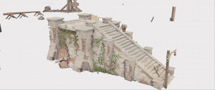 Rust Medieval Asset Pack Prefabs