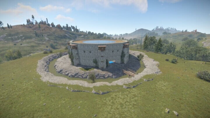 Rust Bundle of 7 places to build a base Prefabs