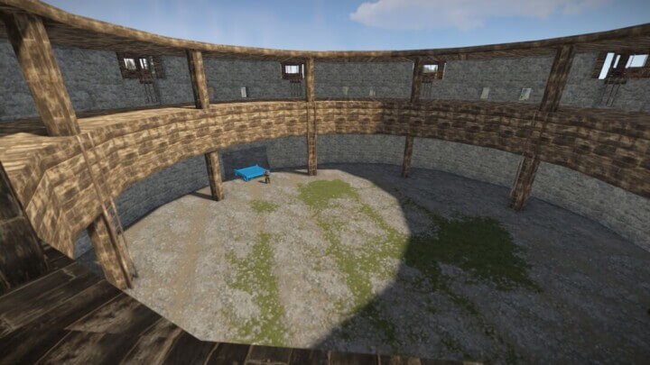 Rust Bundle of 7 places to build a base Prefabs