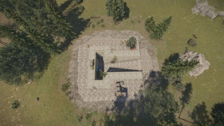 Rust Bundle of 7 places to build a base Prefabs