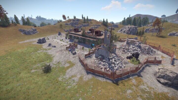 Rust Bundle of 7 places to build a base Prefabs