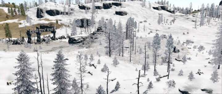 Rust Ice Warriors Lair | Fantasy Monument All Products