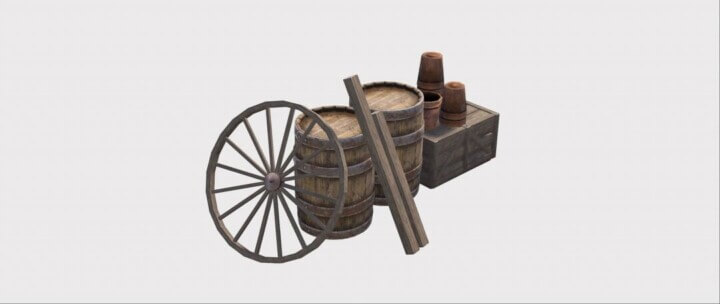 Rust Medieval Asset Pack Prefabs