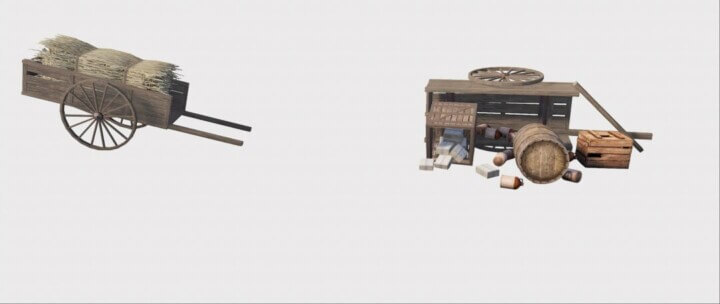 Rust Medieval Asset Pack Prefabs