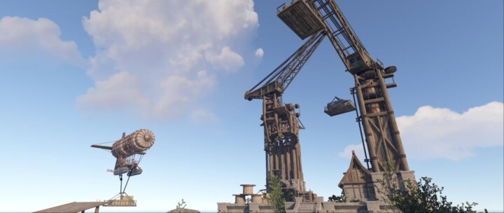 Rust Timber Bay | Medieval Harbour Monument All Products