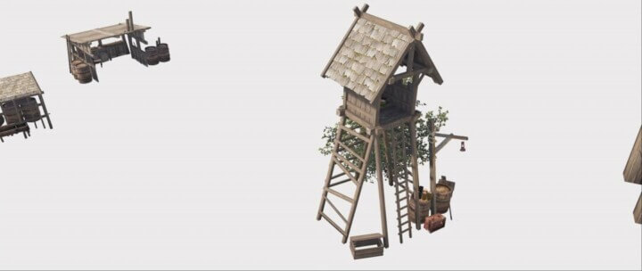 Rust Medieval Asset Pack Prefabs