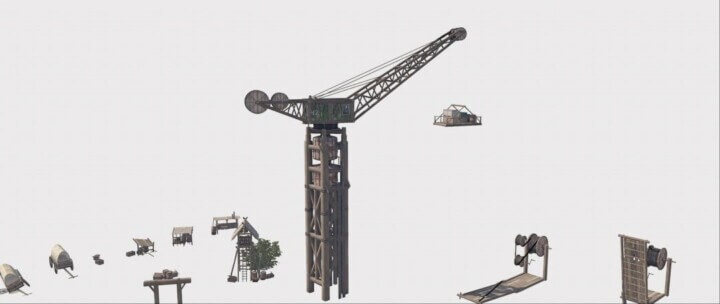 Rust Medieval Asset Pack Prefabs