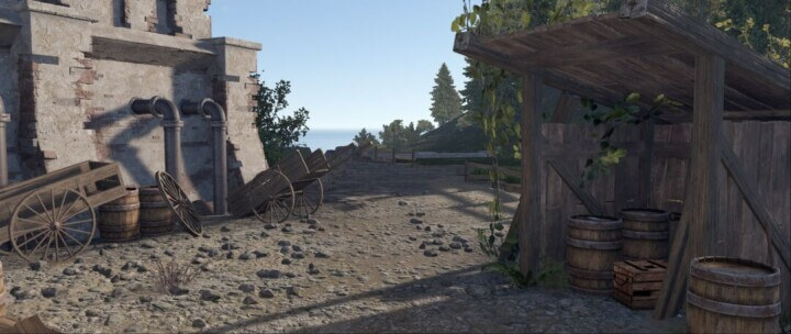 Rust Timber Bay | Medieval Harbour Monument All Products