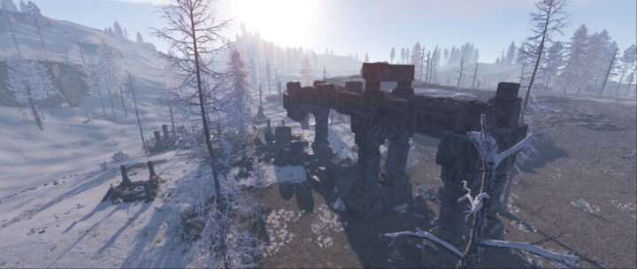 Rust Ice Warriors Lair | Fantasy Monument All Products