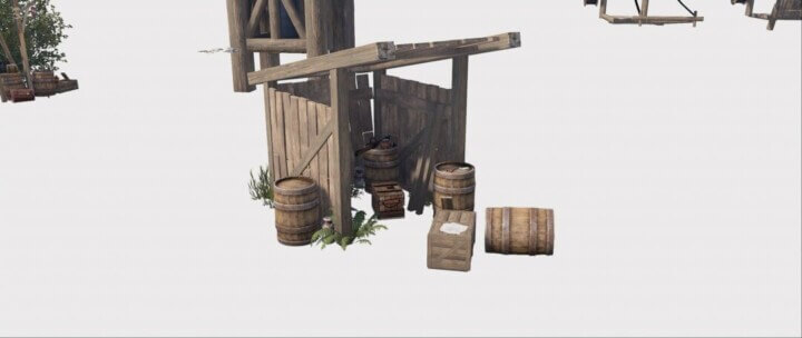 Rust Medieval Asset Pack Prefabs