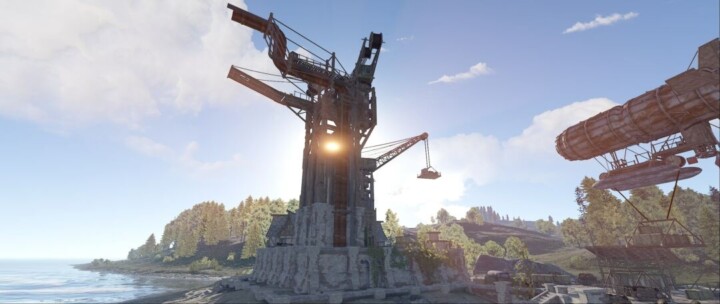 Rust Timber Bay | Medieval Harbour Monument All Products