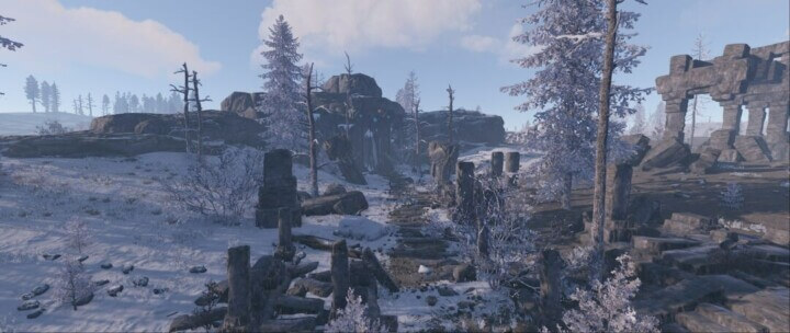 Rust Ice Warriors Lair | Fantasy Monument All Products