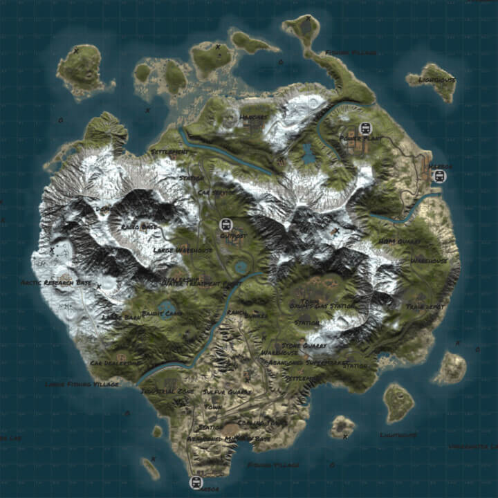 Rust Bundle of 4 maps | 3700+ size All Products