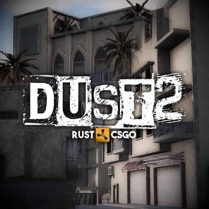 Dust2, CSGO | Grape's OP:F Rust Custom Arenas - Lone Design