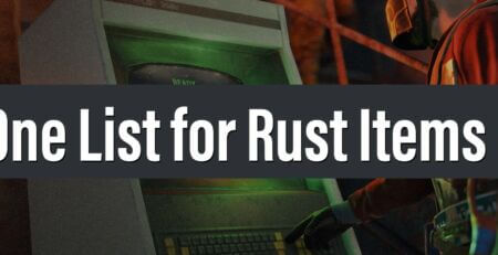 Full Rust Item List - Shortnames, ID, Crafting Requirements