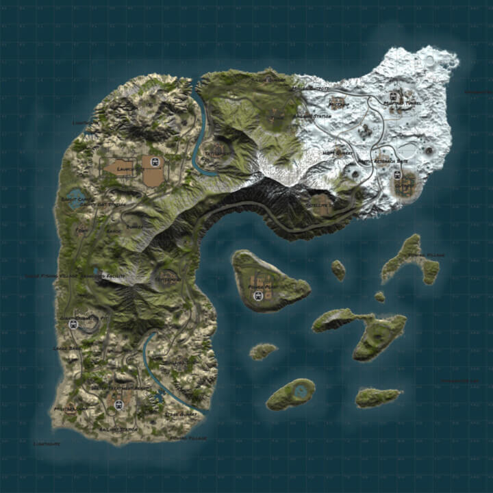 Rust Bundle of 4 maps | 3700+ size All Products