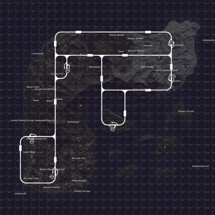 Rust Bundle of 4 maps | 3700+ size All Products