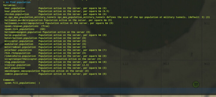 Rust Admin Commands - Find Rust Commands Easily