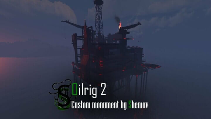 Rust Make yourself map BUNDLE | Landscape + 25 custom monuments + 27 custom places to build a base All Products