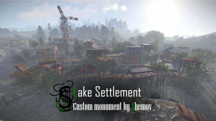 Rust Make yourself map BUNDLE | Landscape + 25 custom monuments + 27 custom places to build a base All Products