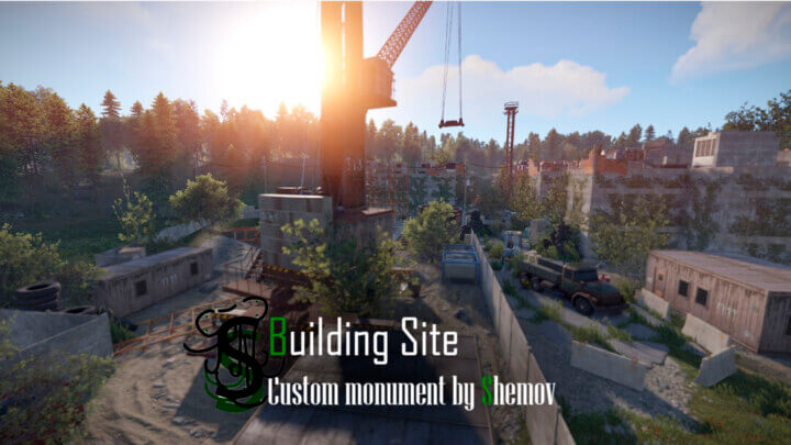 Rust Make yourself map BUNDLE | Landscape + 25 custom monuments + 27 custom places to build a base All Products