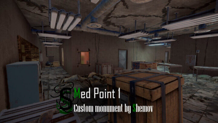 Rust Make yourself map BUNDLE | Landscape + 25 custom monuments + 27 custom places to build a base All Products