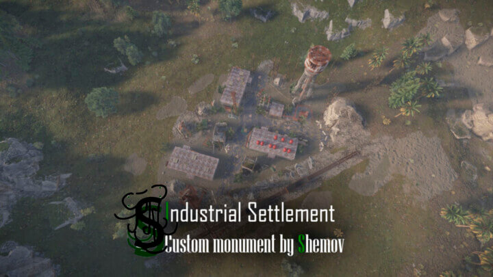 Rust Make yourself map BUNDLE | Landscape + 25 custom monuments + 27 custom places to build a base All Products