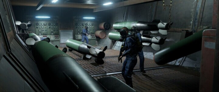 Rust Nuclear Attack Submarine Monument Prefabs