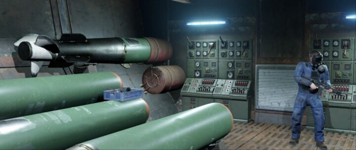 Rust Nuclear Attack Submarine Monument Prefabs