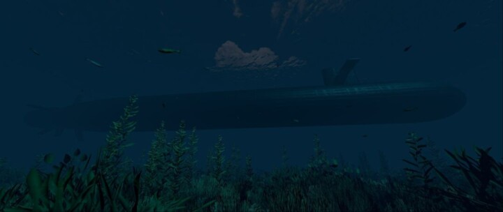 Rust Nuclear Attack Submarine Monument Prefabs