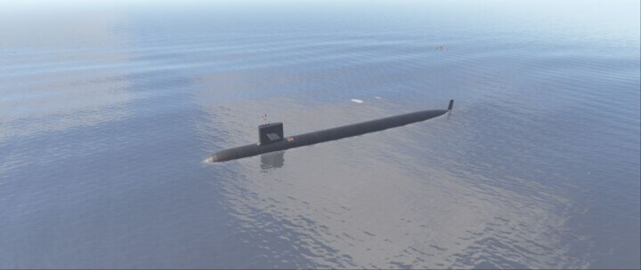 Rust Nuclear Attack Submarine Monument Prefabs