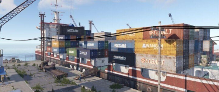 Rust Cargo Harbor Prefabs