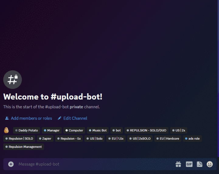 File Upload Manager Bot 1 Rust File Upload Manager Bot All Products