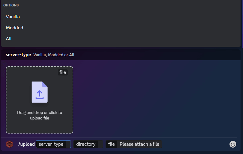 File Upload Manager Bot Discord - Lone Design
