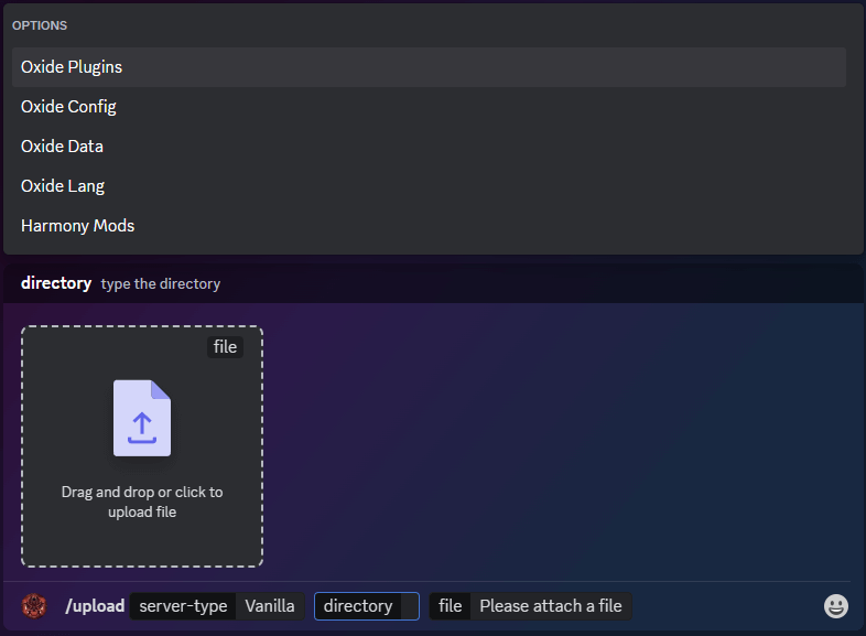 File Upload Manager Bot Discord - Lone Design