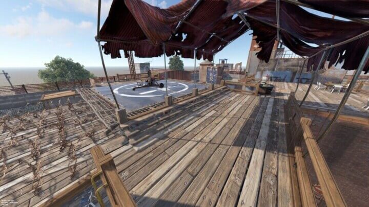 Custom Rust Maps Outpost Lone Design